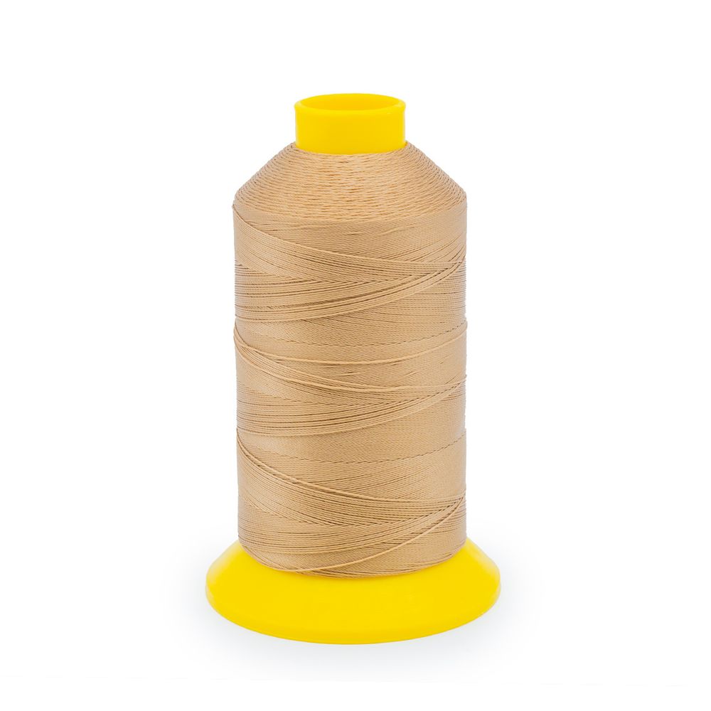 Нитки филаментные 420D/3, 1500 м, 100% п/э, Астра, 2345 бежевый