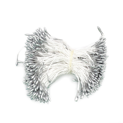 Тычинки для искусственных цветов 0,1х6см (серый)