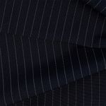 Габардин кач-во Фухуа 180 г/м², 150 см / 3 метра, в полоску, TBY.Gbf.st.24102.1.2.3, цв.02 т.синий