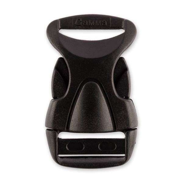 Фастекс (пряжка трезубец) пластик 19 мм, 100 шт, черный, Gamma SB17