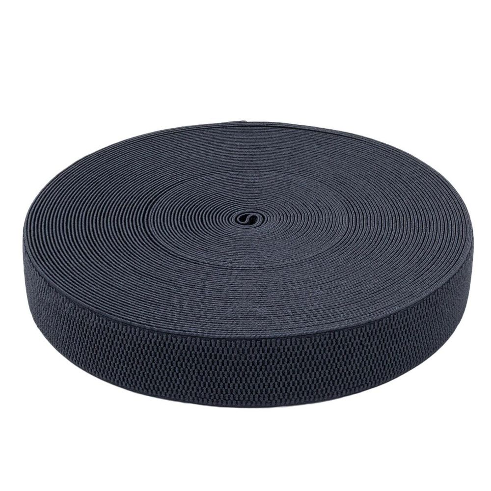 Резинка для подтяжек (помочная) 40.0 мм / 25 метров, 25.2 г/п.м., 301 серый, 6123-9344