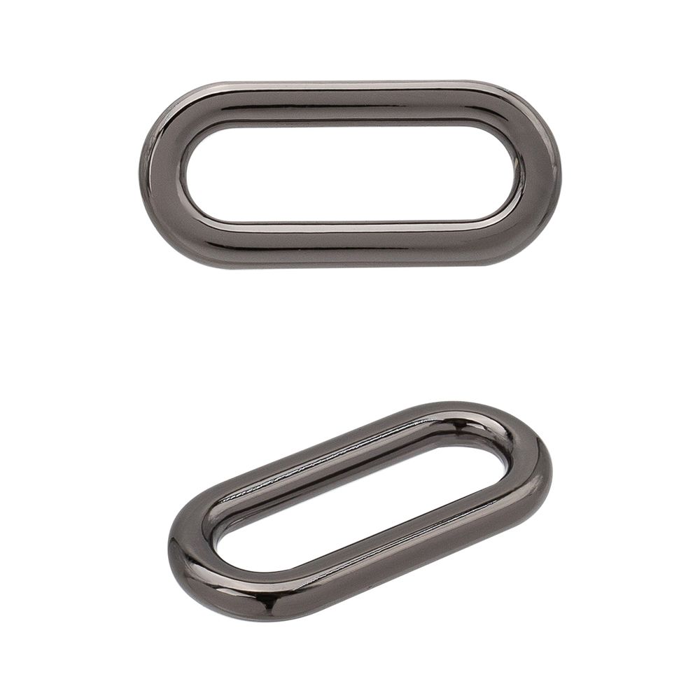 Рамка металл литая 20.0 мм черный никель (олово), MB2341, 6 шт