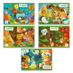 Альбом для рисования 100 г/м², A4 29х20.5 см, 8 л. на скобе, 20 шт, Лесные жители 000685, Светоч 8АЛСК4_1_3_9