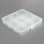 Контейнер для мелочей 13.5х13.7х2.3 см цв. в ассортименте