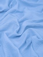 Муслин 125 г/м², 130 см / 2 метра, TBY.Mus.24723.7.2, цв.07 св.голубой
