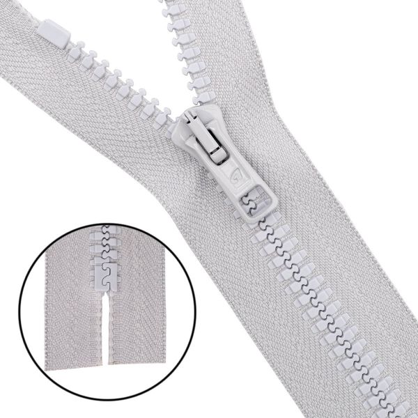 Молния трактор Arta Т6 (6 мм) 1 зам., н/раз., 18 см, цв. 177 жемчуг, 10 шт