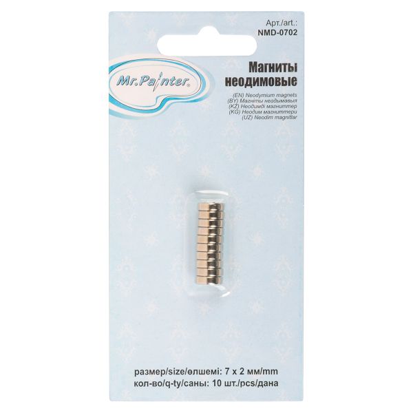 Магниты неодимовые, 100 шт, Mr.Painter NMD-0702