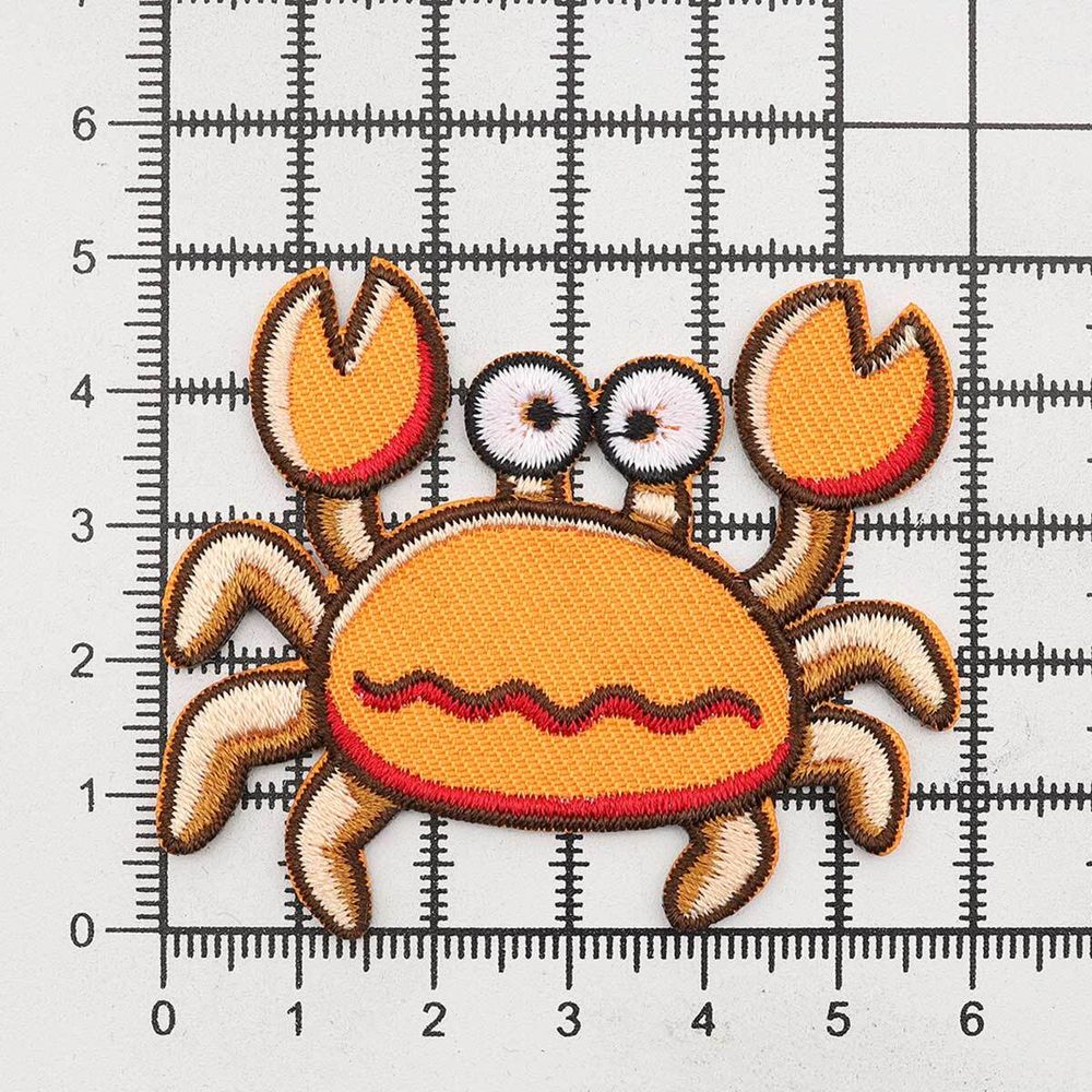 Термоаппликация Краб, 5х5.8cm, Hobby&Pro