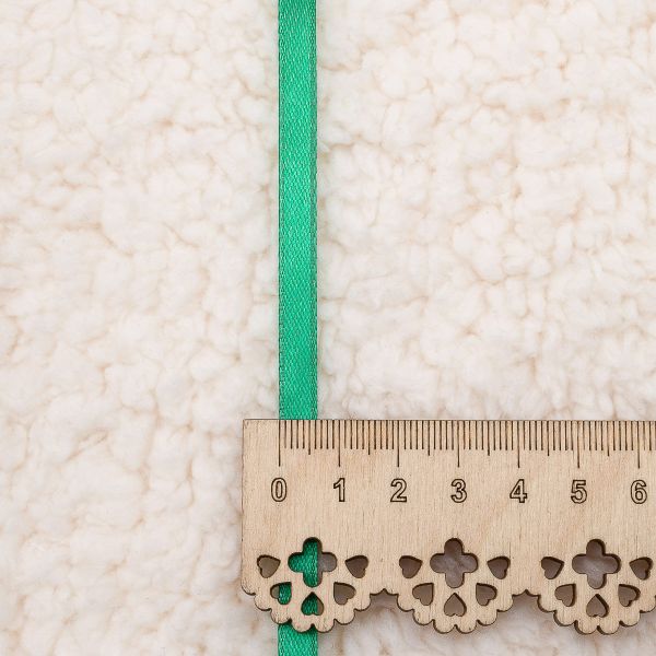 Лента атласная 1-сторонняя 6.0 мм / 27.4±2 метров, 6116, 093 т. изумрудный, Globus