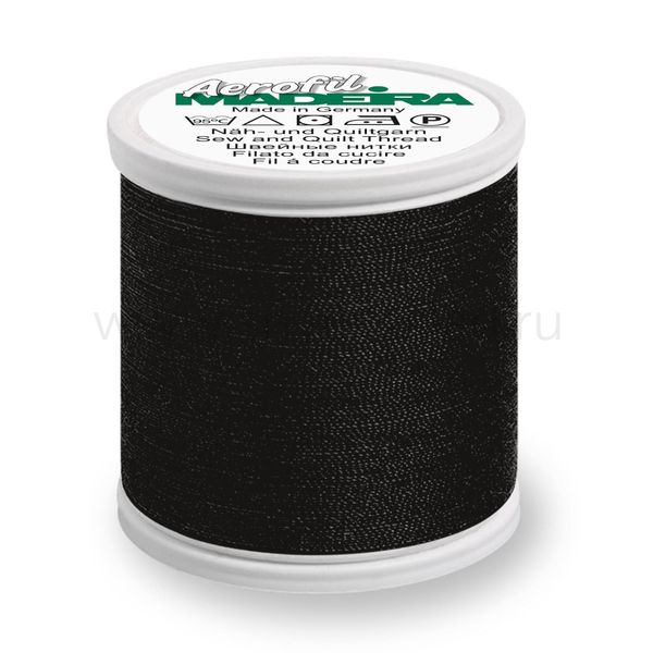 Нитки универсальные Madeira Aerofil №35, 300 м, цв. 8000, 9134, 5 катушек