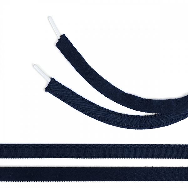 Лента тоннельная (чехол для косточек) 10.0 мм / 50 метров, ТBY-63110 цв. S919 синий сапфир