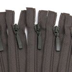 Молния спираль (витая) Arta Т5 (5 мм) 1 зам., разъем., 80 см, цв. 078 хаки, уп.5 шт