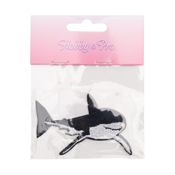 Термоаппликация Акула, 5х7.6cm, Hobby&Pro