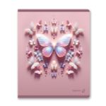 Тетрадь ученическая общая, выборочные блёстки, A5+ 48 л. на скобе 65 г/м², белизна 100 %, 10 шт, клетка, 01130 Микс-Блеск перламутра, Светоч Т83