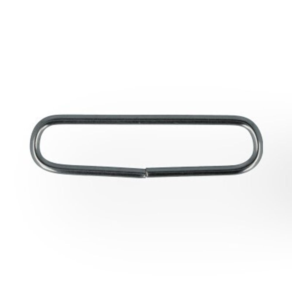 Рамка овальная металл 40х7 мм, 100±5 шт, никель, Gamma OI-40