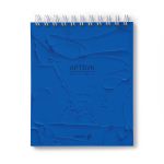 Артбук (Скетчбук) 100 г/м², 175х200 мм, на гребне 80 л., 2 шт, блок белый, жесткая подложка, Крупными мазками 01370, Светоч А163