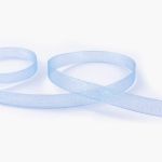 Лента капроновая (органза) 10.0 мм / 22.8±1 метра, 088 небесно-голубой, Blitz OR-10