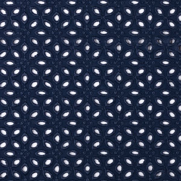 Ткань шитьё (прошва) 150х135 см, 19-4024 т.синий, Gamma YFAS-2444