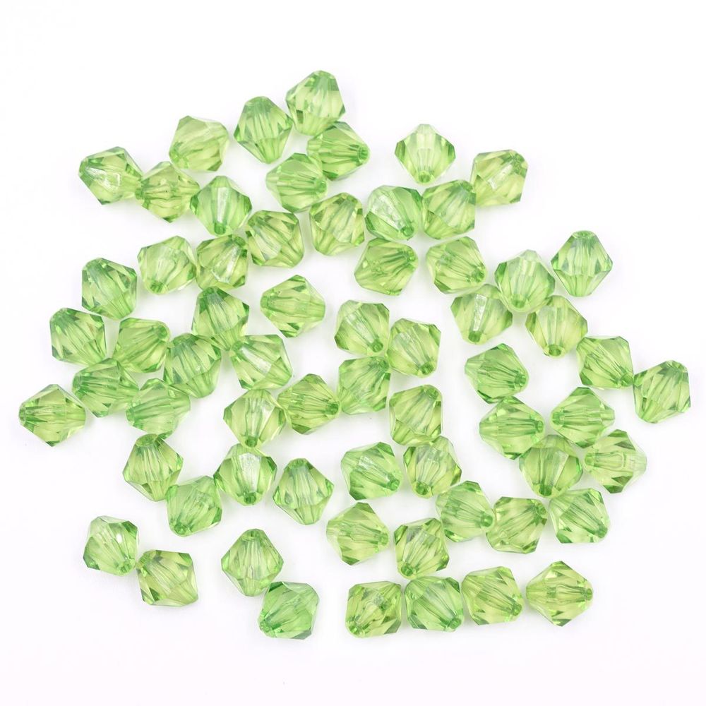 Бусины акрил ⌀10 мм, 25 г, ромбовидные, Astra&Craft, 57