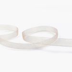 Лента капроновая (органза) 10.0 мм / 22.8±1 метра, 097 св. персиковый, Blitz OR-10