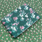 Ткань для рукоделия в наборе х/б с лентой 48х50см+1,5м (25691/25293 т. зеленый) 29489