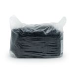 Манжеты трикотажные 7.5х9.5 см, 10 пар, тонкие для спецодежды, 14 кл, 1х1, 004 черный