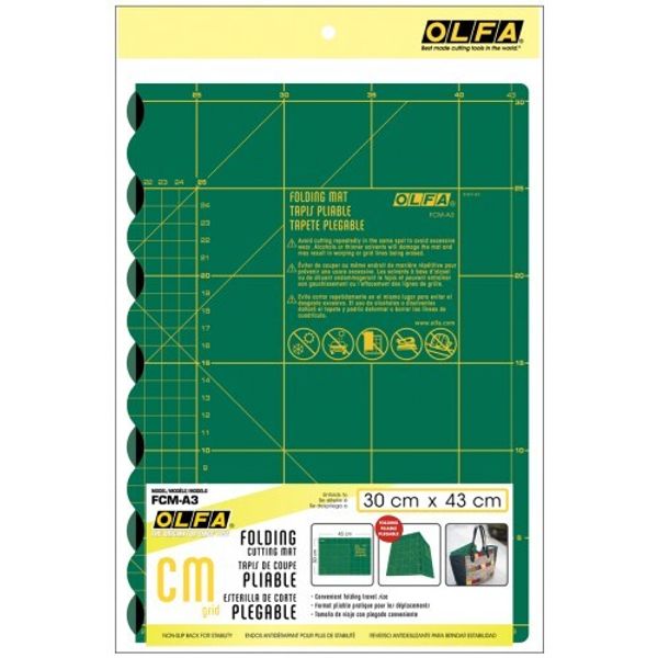 Коврик защитный складной А3, FCM-A3, Olfa, 1 шт