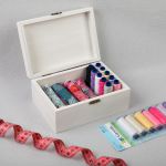 Нитки швейные бытовые Gamma 40/2, 183 м / 10 кат, ассорти 07