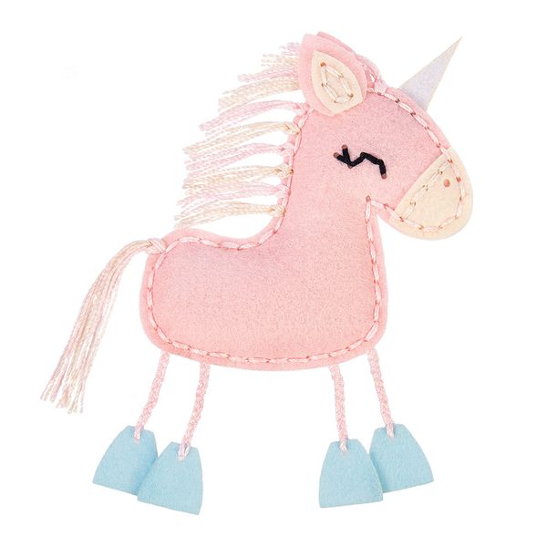 Набор для шитья игрушки Единорожка 14 см, Miadolla KD-0330