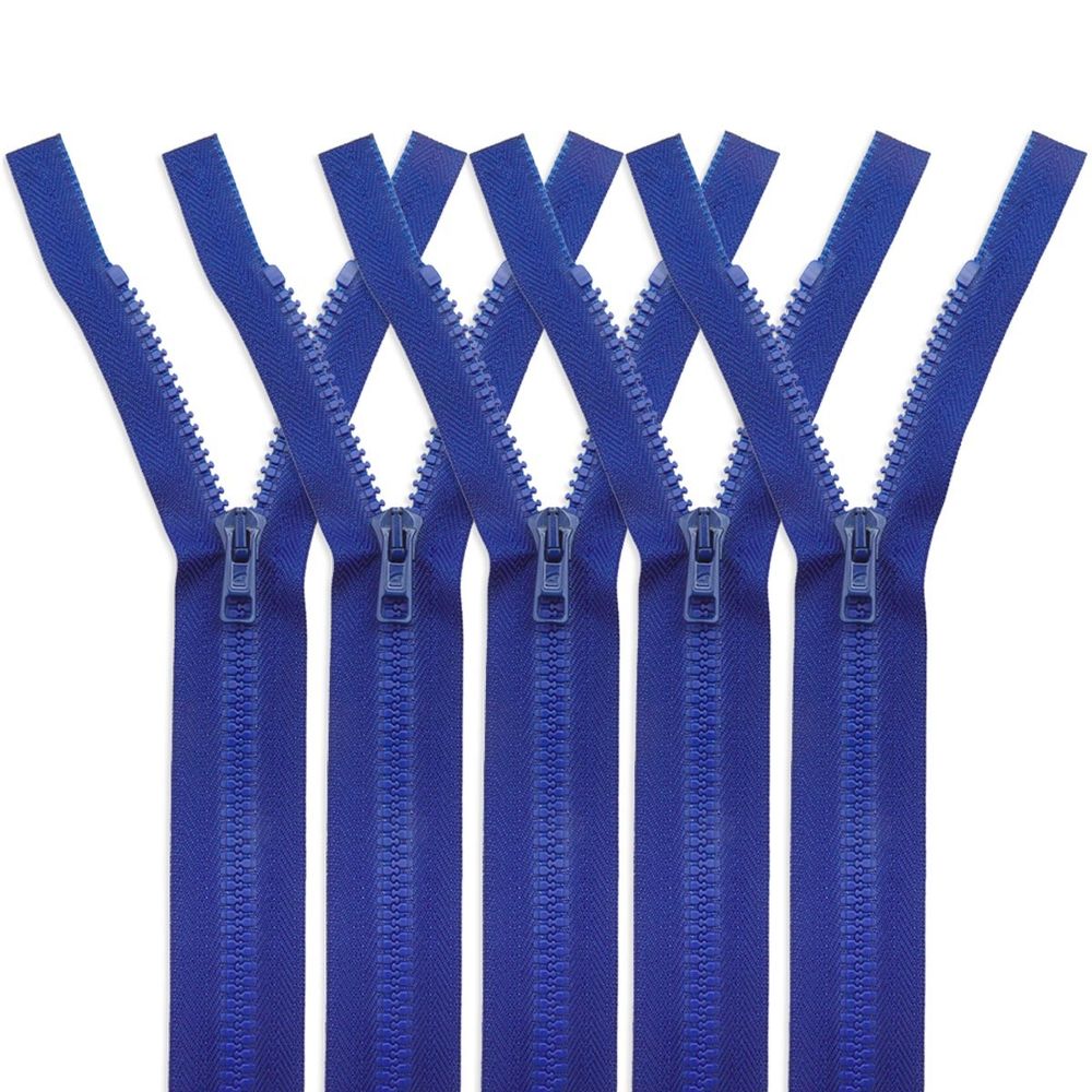 Молния трактор Arta Т6 (6 мм) 1 зам., разъем., 45 см, цв. 088 яр.синий, уп.5 шт