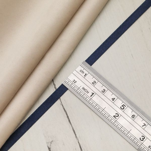 Лента атласная 1-сторонняя 6.0 мм / 22.86±1 метров, 159 индиго, Globus