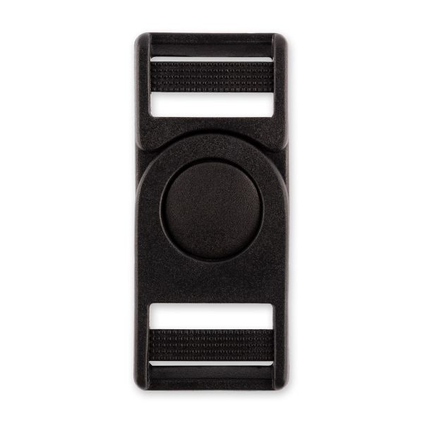 Фастекс (пряжка трезубец) пластик 19 мм, 10 шт, черный, Gamma SB08