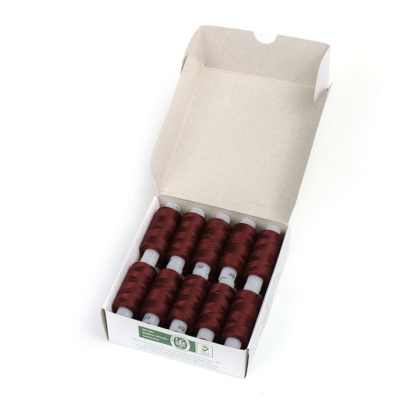 Нитки армированные ПНК им.Кирова 45ЛЛ, бытовые, 200 м / 20 кат., 1022 / 022 бордовый