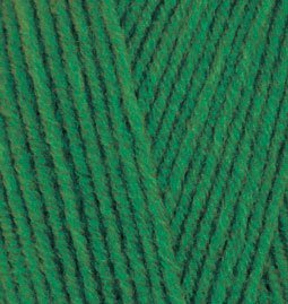 Пряжа Alize (Ализе) Lana Gold 800 / уп.5 мот. по 100 г, 800м, 118 зеленая трава