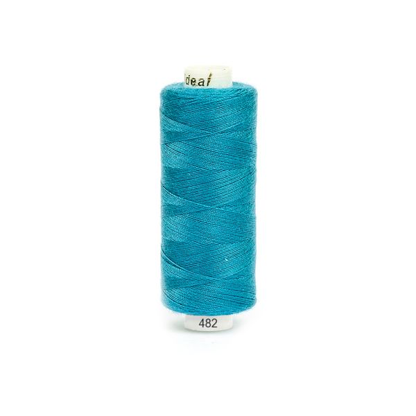 Нитки швейные бытовые Ideal 40/2, 366 м / 10 кат., 482 синий