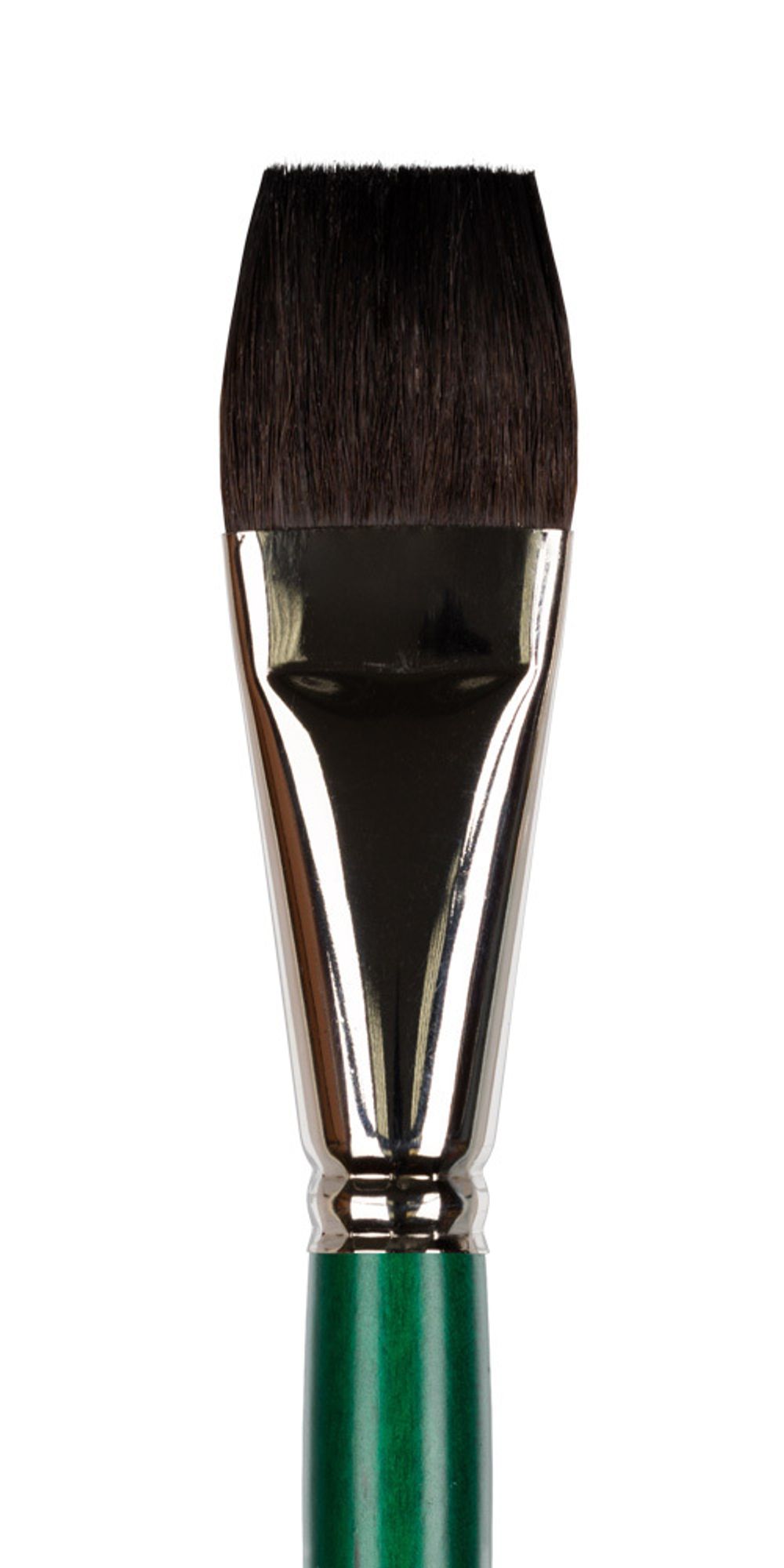 Кисть имитация белки плоская №08, 3 шт, короткая ручка, Vista-Artista 90212-08