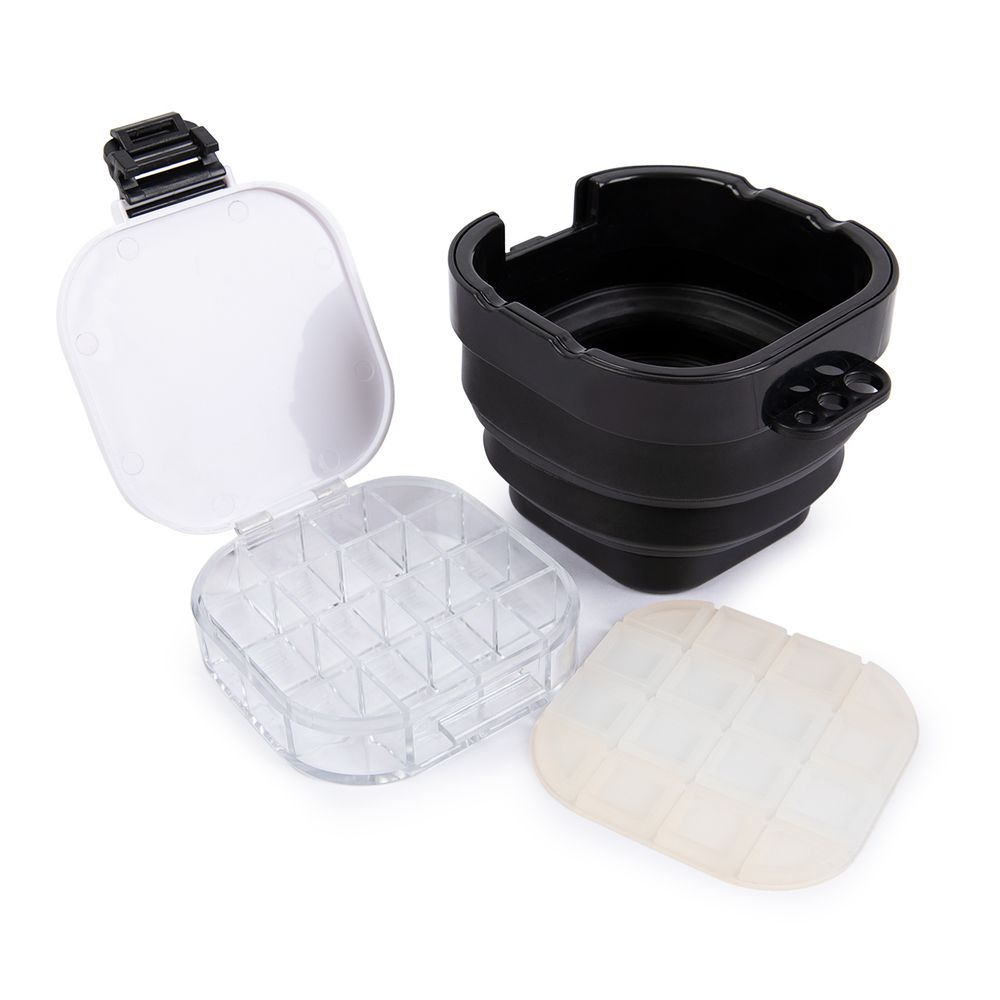 Стакан-трансформер с палитрой, 1 шт, черный/black, Vista-Artista GPA-01