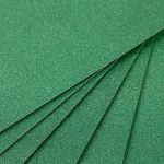 Бумага цветная глиттерная 250 г/м², А4, 21х29.7 см, 10 шт, 06-зеленый (green), Vista-Artista GLIT-A4