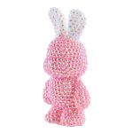 Алмазная (кристальная) мозаика Фрея ALVF-001, брелок Розовый зайка, 4х8 см