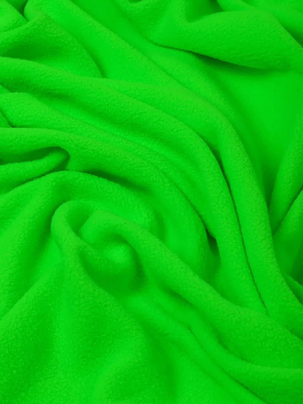 Флис 2-сторонний 190 г/м², 150 см / 10 метров, N-TBY-0059-333, цв.F333 неон зеленый