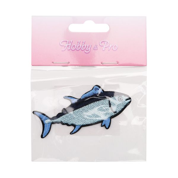 Термоаппликация Рыба, 3.5х7.6cm, Hobby&Pro