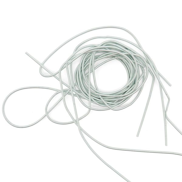 Канитель гладкая матовая Светло-бирюзовый 1 мм 5 грамм ± 0,1 гр, КМ013НН1