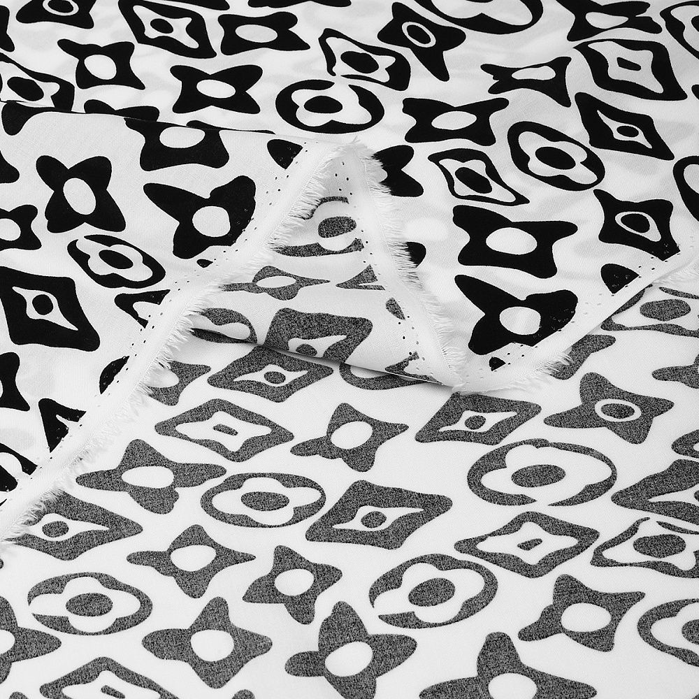 Штапель 90 г/м², 145 см / 2 метра, TBY Vi-34034-1 цв.34034-1