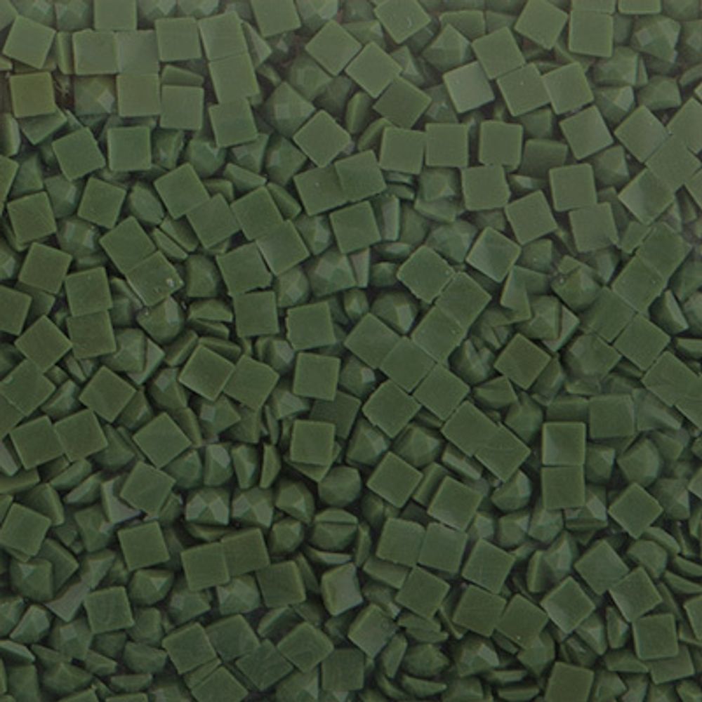 Стразы неклеевые акрил 2.3х2.3 мм, 10х10 г, /РП/, №3167 т.серо-зеленый, Zlatka ZMS