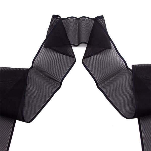 Лента для бантов (капрон) _8 см, 25 м (черный) С3501