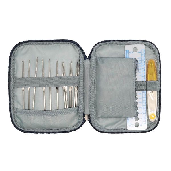 Набор вязальных принадлежностей, многофункциональный, подарочный, 72 предмета, 13,5х17,5 см, Hobby&Pro