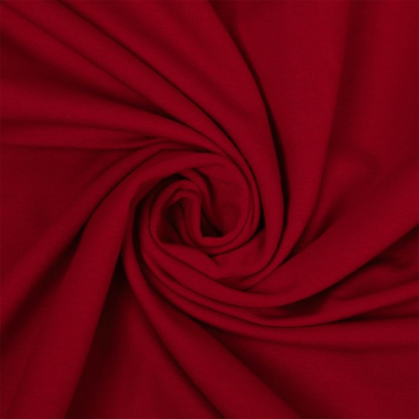 Футер 2-нитка петля поликоттон стрейч 220 г/м², 160 см / 3 метра, ФУТ2Х.TBY.ХЛ-ПЭ.S171.3, цв.S171 красный