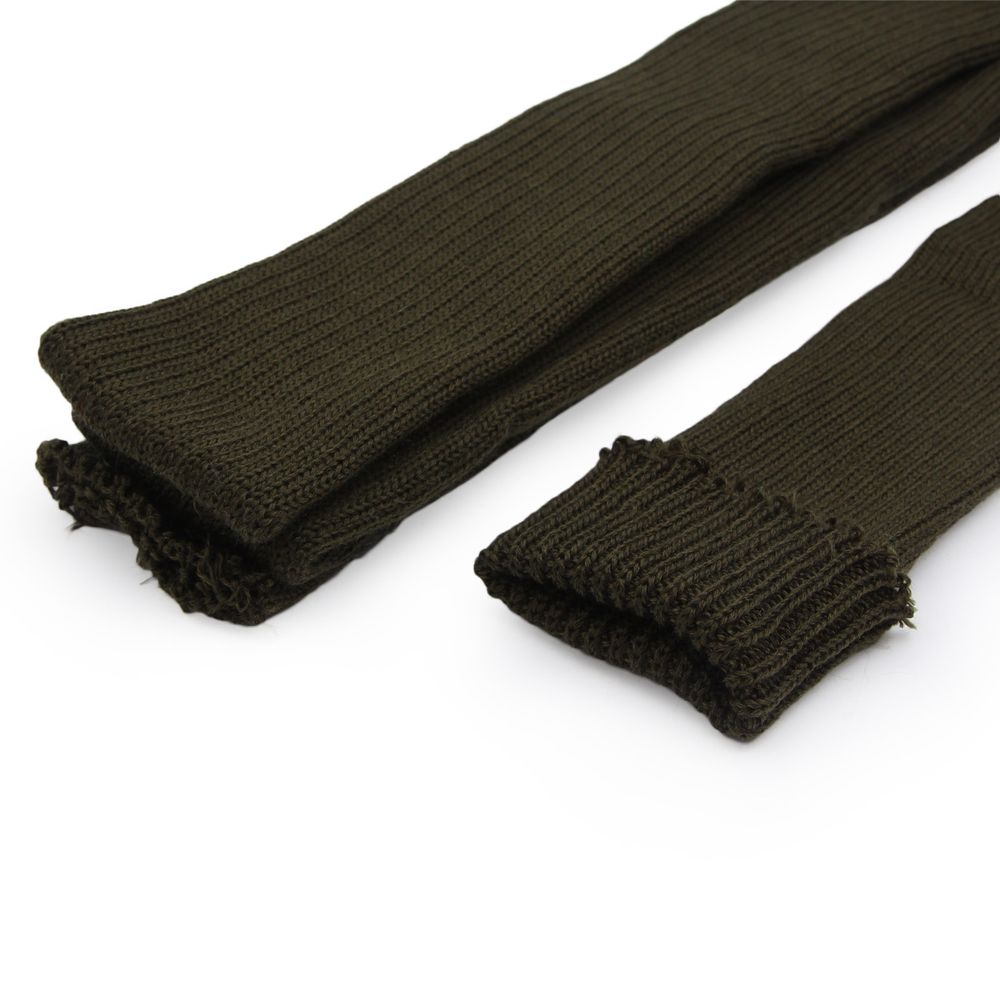 Манжеты трикотажные рукава 7.0 см / 3 метра, плотные, 6 кл, 2х1, 369/1 оливковый