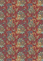 Ткань для пэчворка Peppy Сказочный восток, отрез 50х55 см, 146 г/м², СВ-08 красный, Peppy