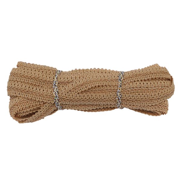 Тесьма отделочная вязаная 15 мм, 10 м, (бежевый), 142084-4